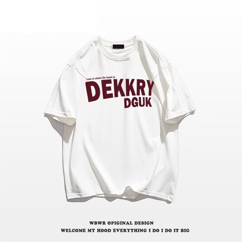 25年春夏高级设计感短袖T恤潮牌小众情侣圆领上衣B1546-P28网络图，女装T恤，电商B245