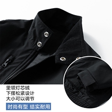 2025秋季新款硬汉风户外夹克男纯色立领外套DSA157B-J2506-特P75，男装夹克，电商A157B
