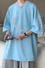 230g重磅纯棉短袖t恤男大码半袖半截袖DX17349-P20，男装T恤，电商A040