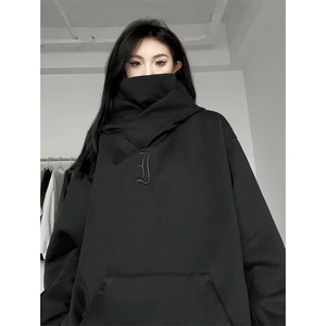 社恐i人忍者堆堆领卫衣男连帽冬美式加厚重磅WLT011-P38 加绒45图片