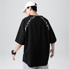 夏季短袖t恤男潮流时尚t恤男港风t恤A210-A8338-P28，男装T恤，星座210-3