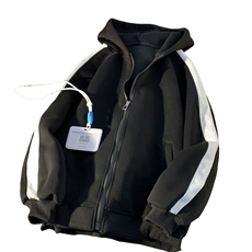 重磅拼色男女连帽卫衣特P60M-3XL，男装卫衣，电商B325