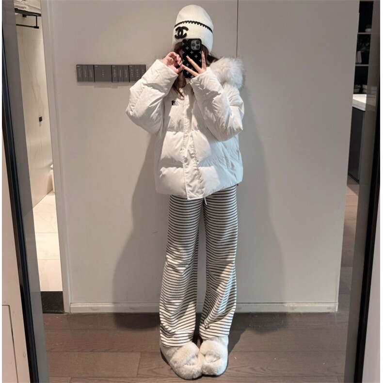 可拆卸毛领冬季羽绒棉服潮牌情侣美式加厚外套棉衣2568P108网图,男装棉衣,电商B245