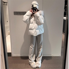 可拆卸毛领冬季羽绒棉服潮牌情侣美式加厚外套棉衣2568P108网图，男装棉衣，电商B245