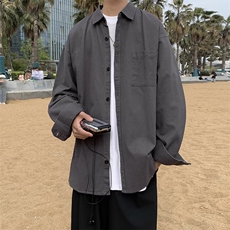 A411-P40日系cityboy休闲DK制服2024春季ins潮牌衬衣外套现货，男装工装外套，星座512-6