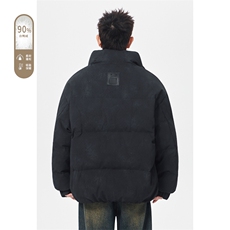 2025冬季新款港风无影墙大码90%白鸭绒羽绒服M-4X2510-特P239，男装羽绒服，电商A022