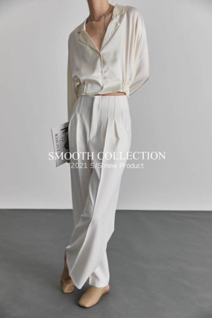 现货春季新款阔腿裤sml，女装，SMOOTH