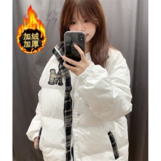 冬季棉衣男女款保暖外套面包棉服港风加绒宽松棉袄M101，男装棉衣，星座1116A（原606A-3）
