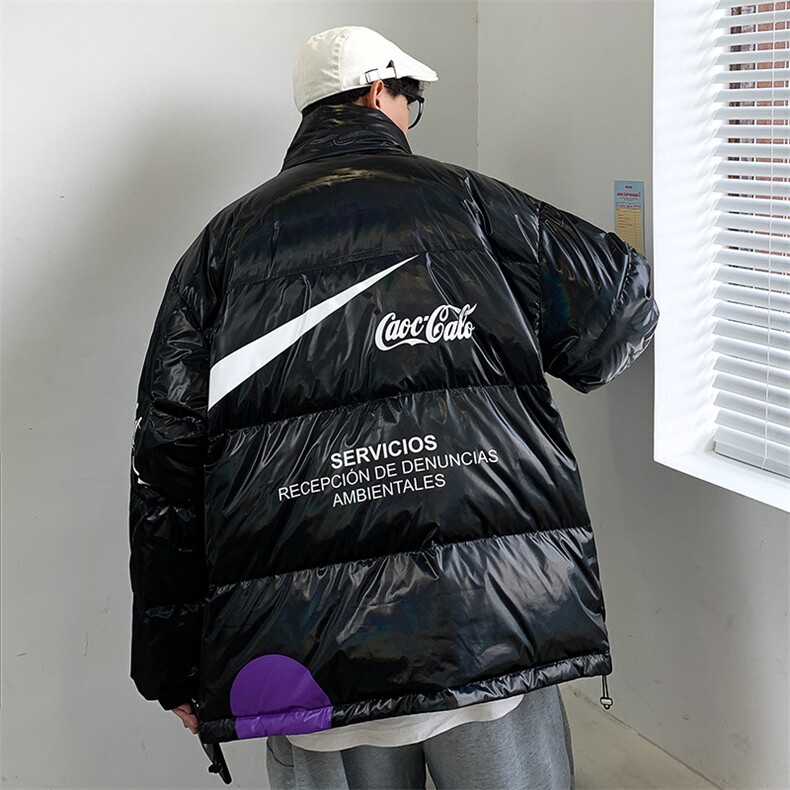 2020冬季新款情侣羽绒服男短款亮面休闲加厚面包服A436-912,男装羽绒服,电商A436