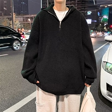 美式毛衣男慵懒风休闲毛绒针织衫M281P50，男装针织衫/毛衣，星座1116-2