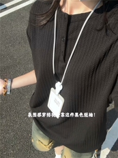 XZ809A/SSS08/P45/控58肌理感亨利领T恤，男装T恤，星座809A(原222-1)