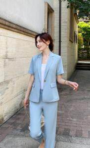 夏季新款短袖套裤，女装，樱·之秀