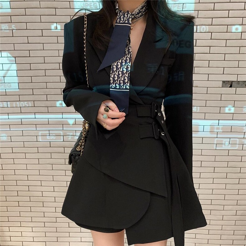 8969收腰西装裙，女装西装，XTZ style