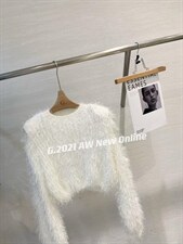 新款毛毛针织毛衣，女装针织衫/毛衣，G