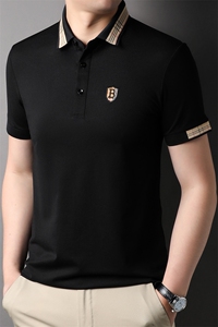 夏季Polo衫纯棉商务休闲男装短袖t恤宽松翻领半袖体恤HP88319-P60图片