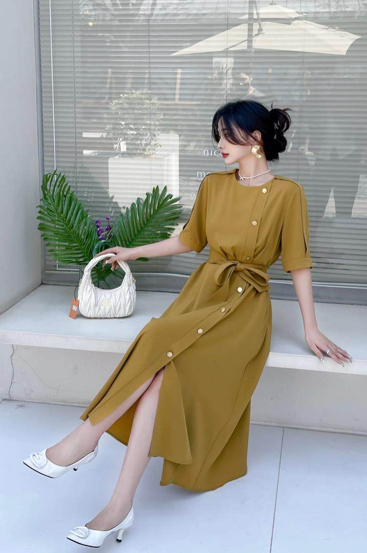 2023年夏装连衣裙，女装连衣裙，贻思茗