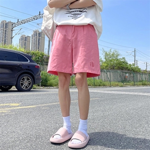 潮牌多巴胺短裤男士夏季美式休闲五分裤 225-2-K602-P28图片