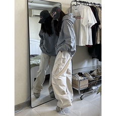 B221美式ins街头hiphop宽松工装休闲裤子LK23122-P65控88，男装休闲裤，电商B221