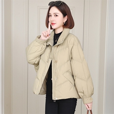 2022年冬装新款时尚潮流休闲气质羽绒服，女装羽绒服，姿萝菲