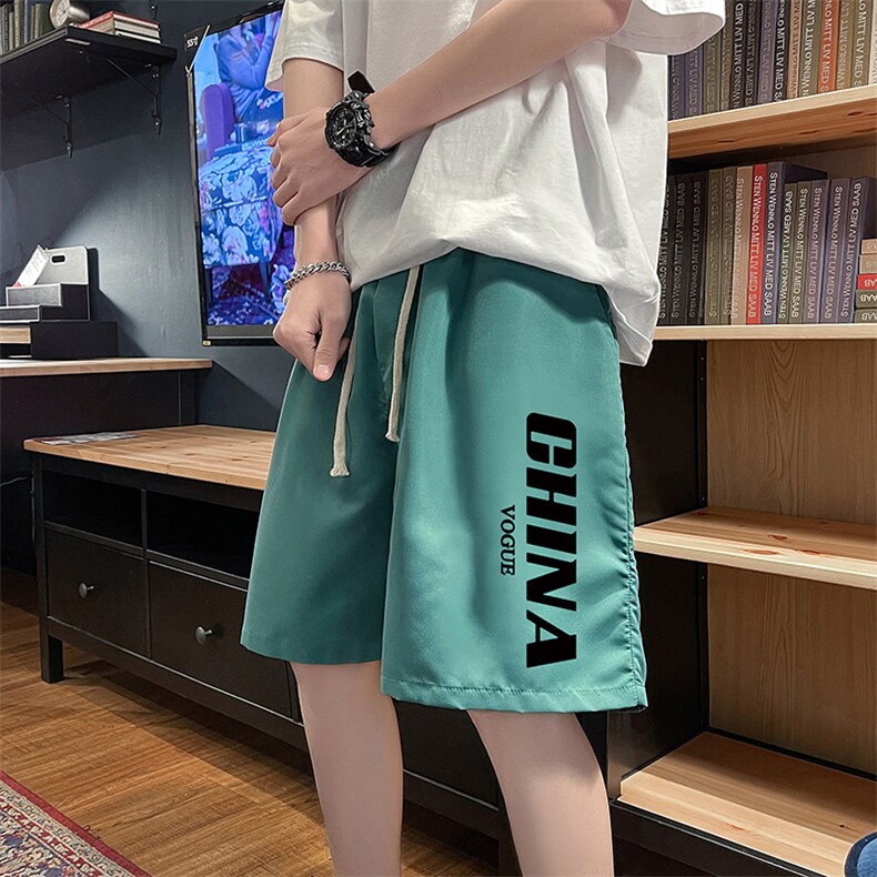 DK39001-P15港风休闲短裤男士大码运动五分裤男中裤男马裤,男装休闲裤,电商A040