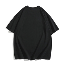 T06大码男女休闲圆领短袖五分半袖宽松T恤字母印花团队服夏装TEE，男装T恤，星座115A-1