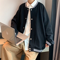 F671P30春季帅气棒球服男生秋季外套男春秋潮流宽松克开衫，男装夹克，星座512-6