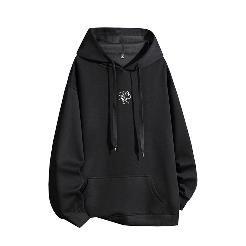 得物供货、复合重磅420克现货连帽卫衣宽松HD019-1-HML348-特P45,男装卫衣,电商019-1