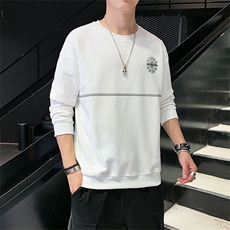 卫衣男士秋季2021新款潮流百搭长袖t恤潮牌宽松春秋装上衣P25，男装卫衣，星座217-4