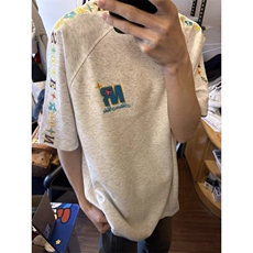 原版做工重工刺绣纯棉短袖ZX0282-特批32，男装T恤，星座313A(原308A-2)