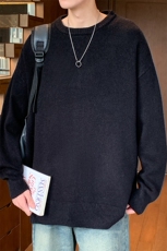 311B-1-3981-P38控69重磅港风套头圆领春色大码针织毛衣外套男，男装针织衫/毛衣，星座311B-1