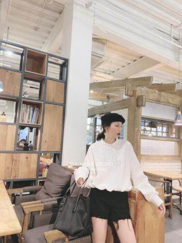 春款刺绣卫衣，女装卫衣/绒衫，悠奈尔