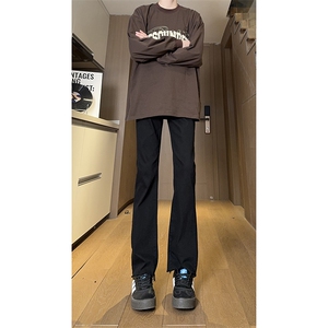 现货主推 弹力渐变大码直筒微喇毛边牛仔裤 K860-K861-K866-P50图片
