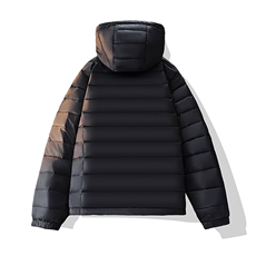 光板得物二开排骨羽绒服90绒冬季保暖潮流外套男A266-YR2502-P135，男装羽绒服，电商A266