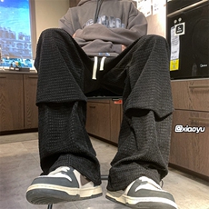 XZ616秋季宽松百搭灯芯绒玉米粒抽绳休闲裤TY954P45控58，男装休闲裤，星座512A（原616）