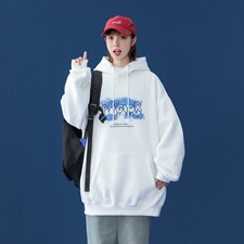 大货主推中性风卫衣男连帽宽松外套X-416B-1-WL121-P38限58，男装卫衣，星座416B-1