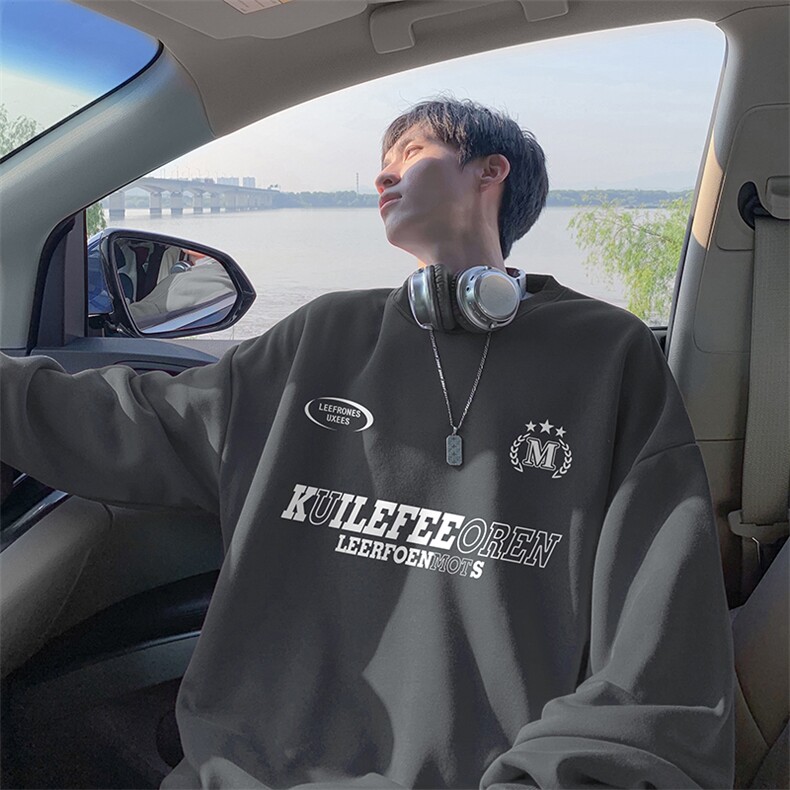 抖音得物供货可提供视频2024秋冬新款重磅美式卫衣DY5705,男装卫衣,电商A486