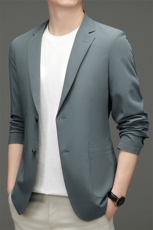 2023年春款男士上衣无缝单件西服P165，男装西服，电商D223-1