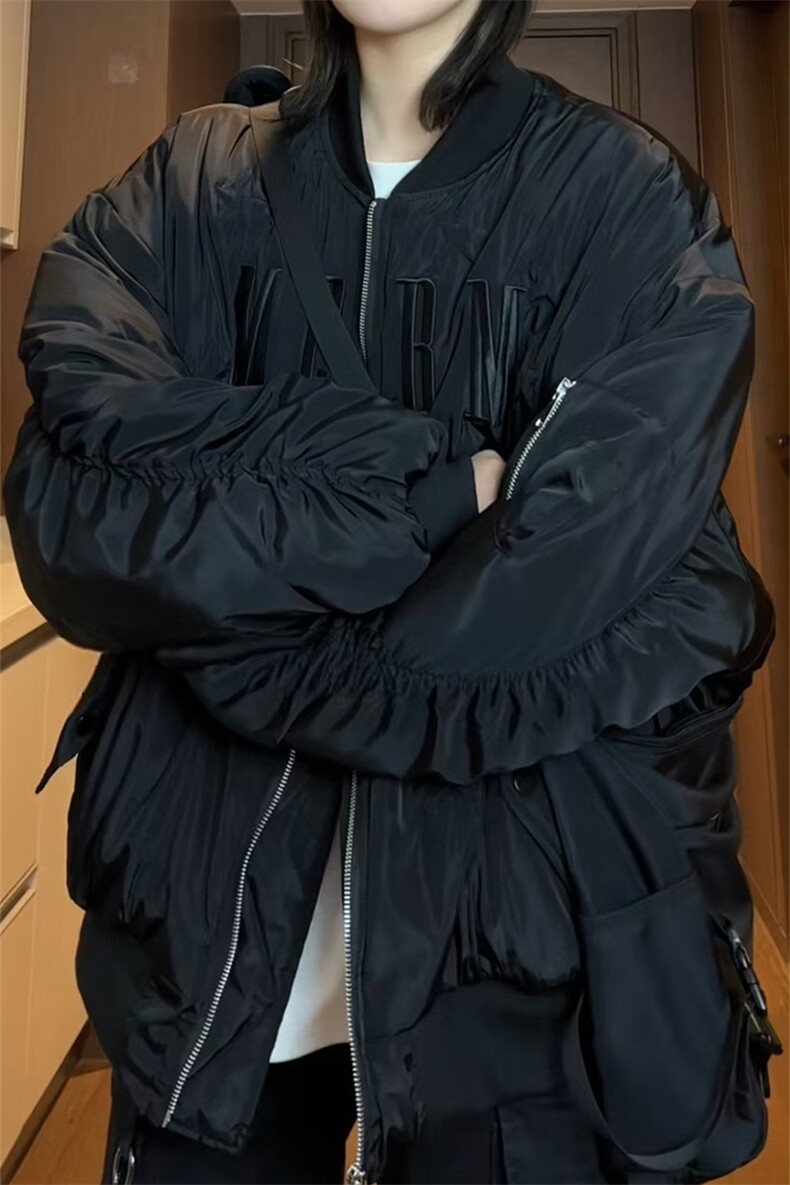 飞行夹克棉服男冬季欧美短款棒球服棉衣外套XZ514-2-MY010-P118,男装夹克,星座514-2(原B239)