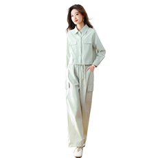 现货秒发2026春装新款港风休闲宽松大码套装套裤三件套，女装套装/套裙，星宇服饰