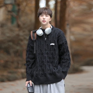 Cityboy！贴标毛衣男士加厚麻花线衣男针织衫男XH05-P60图片