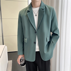 秋季休闲小西服男装外套西服男XF001-P75控128黑色尺码到4XL，男装西服，星座210-1