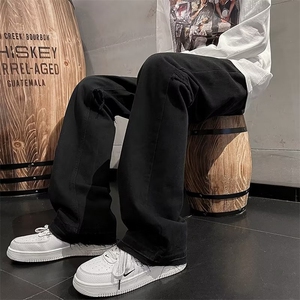 美式牛仔裤男春秋新款休闲直筒裤NC921P38图片