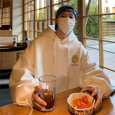 连帽中山卫衣男潮牌600g重磅oversize美式高街慵懒chic大落肩外套，男装卫衣，电商A486