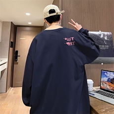 抖音得物供货量大从优可提供视频美式长袖T恤CT821特P25，男装T恤，电商A486-1
