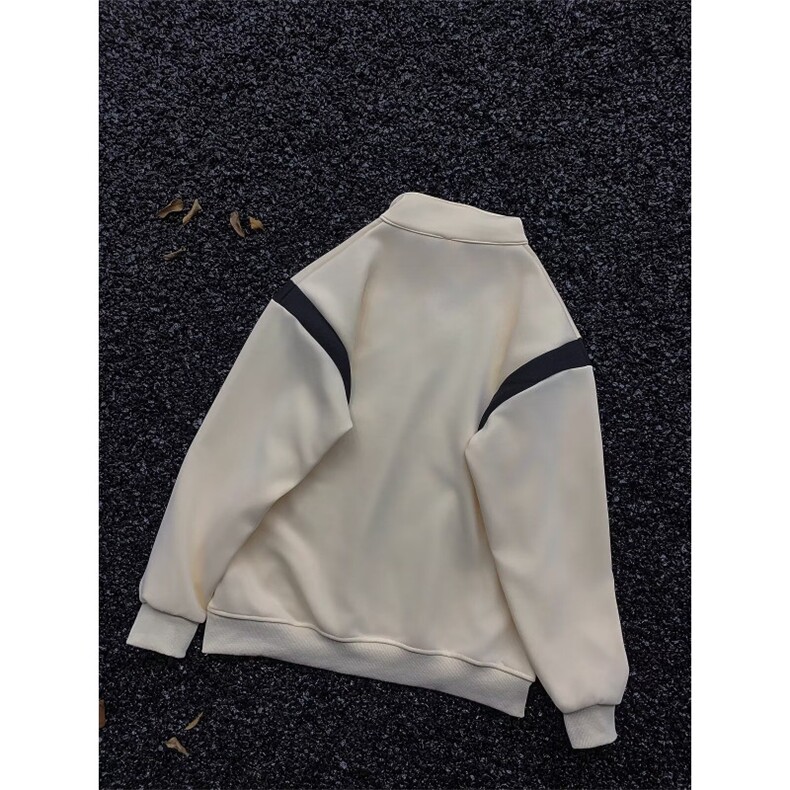 半拉链Polo衫撞色卫衣男秋季WY51P45,男装卫衣,星座1116-2