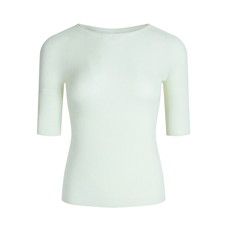 2025年秋季新款一线卷边四平圆领中袖羊毛衫时尚休闲通勤百搭，女装羊毛衫，宋氏羊绒