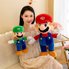 钻下水道的马里奥多尺寸毛绒玩具