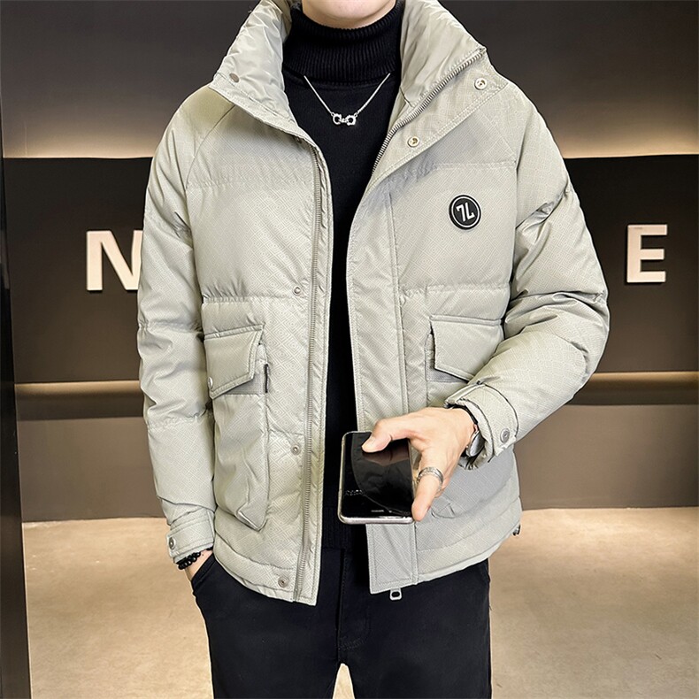 冬季店主羽绒服简约时尚保暖品质数据款简约外套男6026-P185,男装羽绒服,电商D327