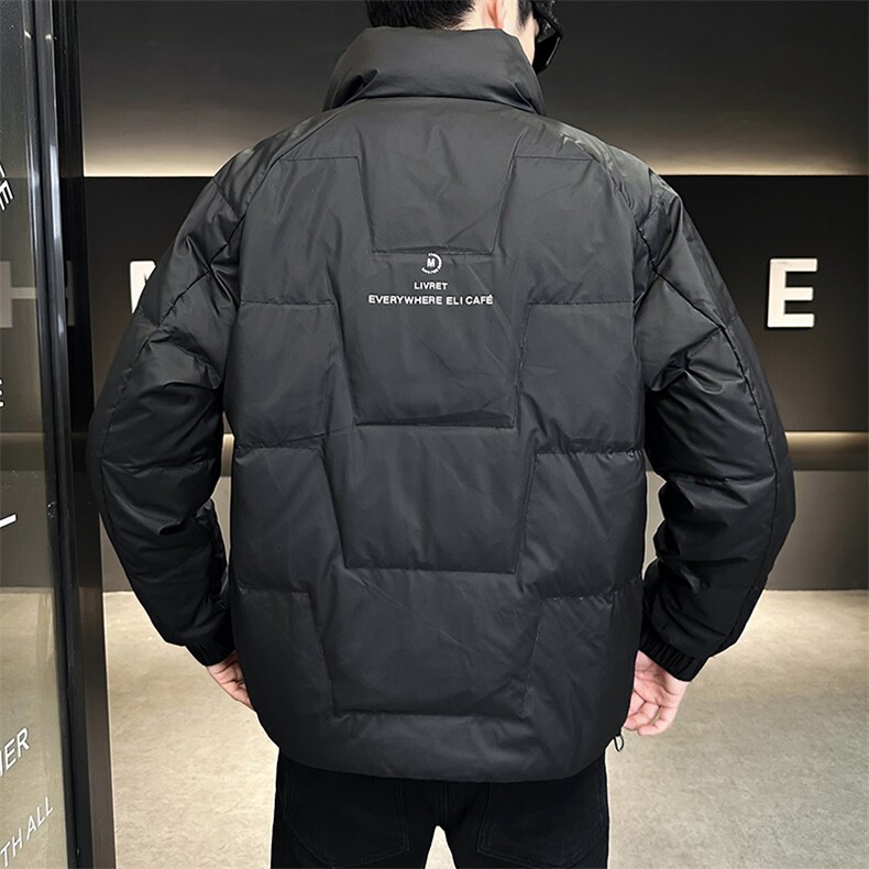 AK87801钱塘2020-3冬季厚款时尚休闲简约中年男士羽绒服P155,男装羽绒服,钱塘207-3