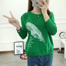 长袖修身2021年秋季时尚显瘦针织衫/毛衣简约，女装针织衫/毛衣，奕阳依阁